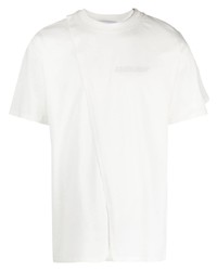 T-shirt girocollo bianca di Ambush