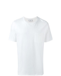 T-shirt girocollo bianca di AMI Alexandre Mattiussi