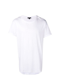 T-shirt girocollo bianca di Ann Demeulemeester