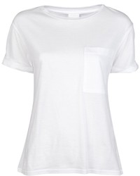 T-shirt girocollo bianca di AR+