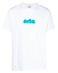 T-shirt girocollo bianca di ARTE