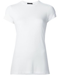 T-shirt girocollo bianca di ATM Anthony Thomas Melillo