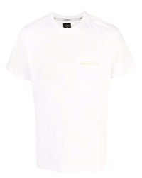 T-shirt girocollo bianca di Automobili Lamborghini