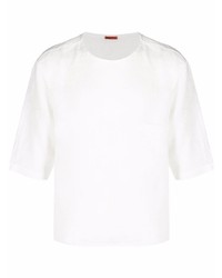 T-shirt girocollo bianca di Barena