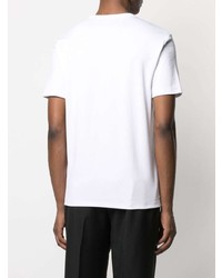 T-shirt girocollo bianca di Theory