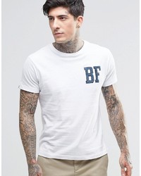 T-shirt girocollo bianca di Bellfield