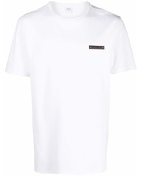 T-shirt girocollo bianca di Berluti