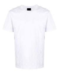 T-shirt girocollo bianca di Billionaire