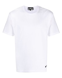 T-shirt girocollo bianca di Black Comme Des Garçons