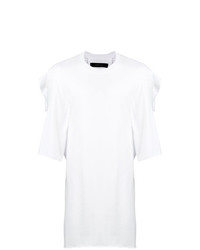 T-shirt girocollo bianca di Bmuet(Te)