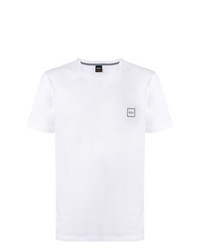 T-shirt girocollo bianca di BOSS HUGO BOSS