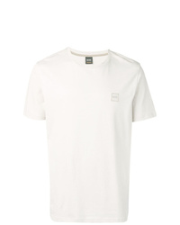 T-shirt girocollo bianca di BOSS HUGO BOSS
