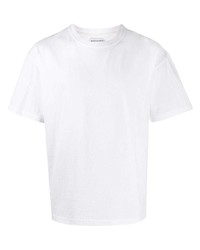 T-shirt girocollo bianca di Bottega Veneta