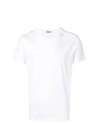 T-shirt girocollo bianca di Bottega Veneta