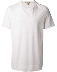 T-shirt girocollo bianca di Burberry