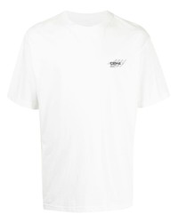 T-shirt girocollo bianca di C2h4