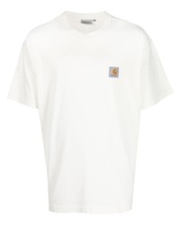 T-shirt girocollo bianca di Carhartt WIP