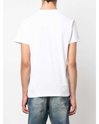 T-shirt girocollo bianca di Ralph Lauren RRL
