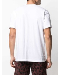 T-shirt girocollo bianca di James Perse