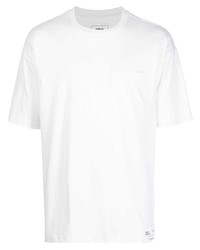 T-shirt girocollo bianca di Chocoolate