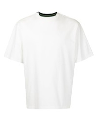 T-shirt girocollo bianca di Coohem