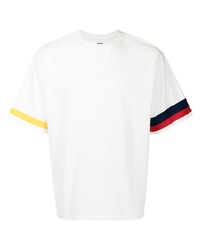 T-shirt girocollo bianca di Coohem