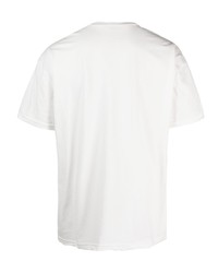 T-shirt girocollo bianca di Daniele Alessandrini