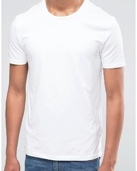 T-shirt girocollo bianca di Celio