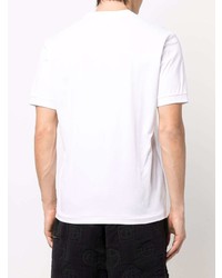 T-shirt girocollo bianca di Giorgio Armani