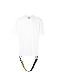 T-shirt girocollo bianca di D By D