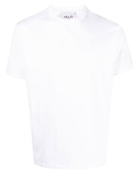 T-shirt girocollo bianca di D4.0