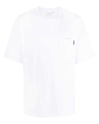 T-shirt girocollo bianca di Daily Paper