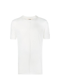 T-shirt girocollo bianca di Damir Doma
