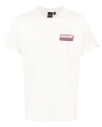 T-shirt girocollo bianca di Deus Ex Machina