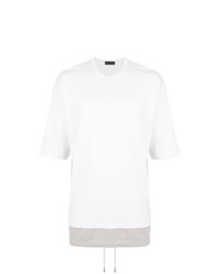T-shirt girocollo bianca di Diesel Black Gold