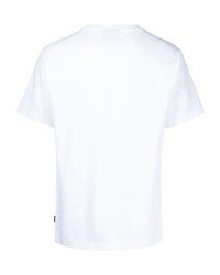 T-shirt girocollo bianca di SPORT b. by agnès b.