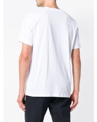 T-shirt girocollo bianca di Coach