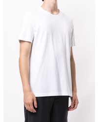 T-shirt girocollo bianca di Qasimi