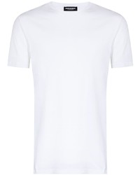 T-shirt girocollo bianca di DSQUARED2