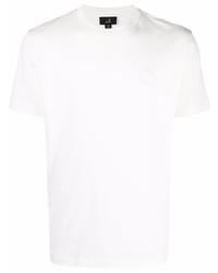 T-shirt girocollo bianca di Dunhill