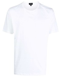 T-shirt girocollo bianca di Dunhill