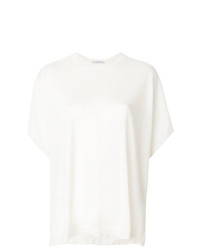 T-shirt girocollo bianca di Dusan