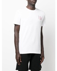 T-shirt girocollo bianca di MC2 Saint Barth
