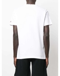 T-shirt girocollo bianca di MC2 Saint Barth