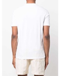 T-shirt girocollo bianca di Altea