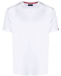 T-shirt girocollo bianca di Fay