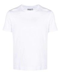 T-shirt girocollo bianca di Fedeli