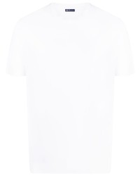 T-shirt girocollo bianca di Finamore 1925 Napoli