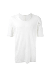 T-shirt girocollo bianca di Forme D'expression