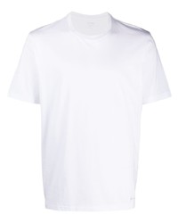 T-shirt girocollo bianca di Frame